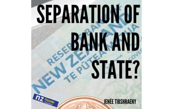 The Reserve Bank of NZ and the Government / Jenee Tibshraeny