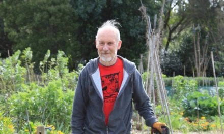 The Sanctuary Mahi Whenua Community Garden: Trevor Crosby