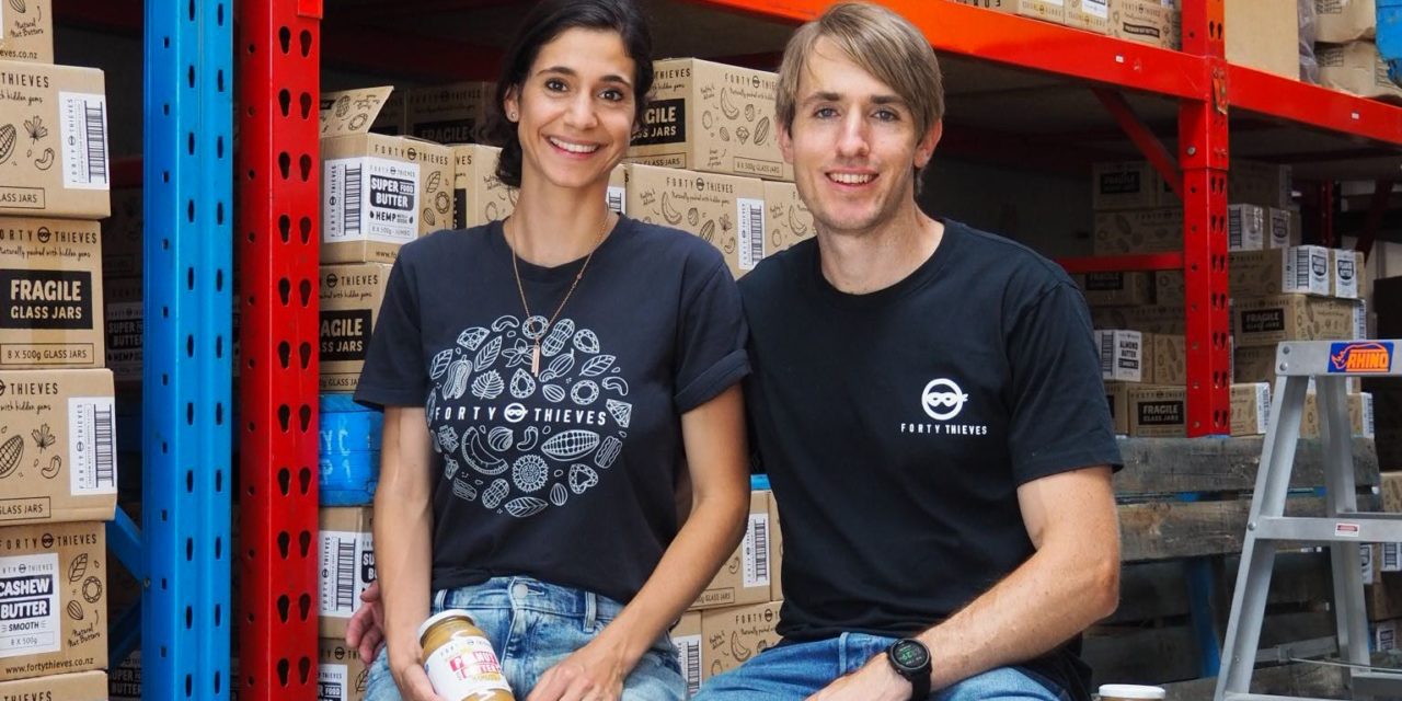 Shyr and Brent Godfrey: the founders of Forty Thieves nut butters