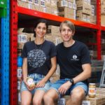 Shyr and Brent Godfrey: the founders of Forty Thieves nut butters