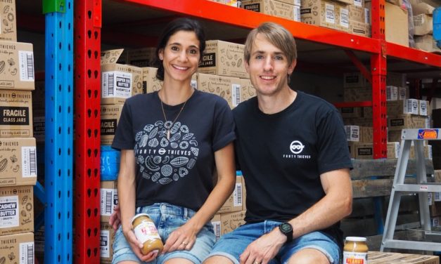 Shyr and Brent Godfrey: the founders of Forty Thieves nut butters