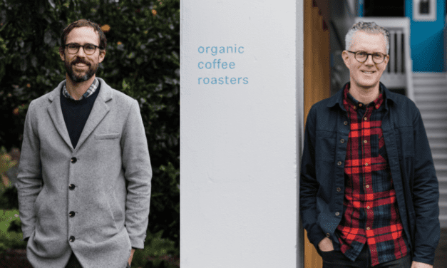 Reporting on progress – Mike Murphy and Nick Morrison on Kōkako Coffee