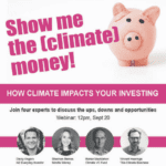 Climate investing: panel discussion from Auckland Climate Festival