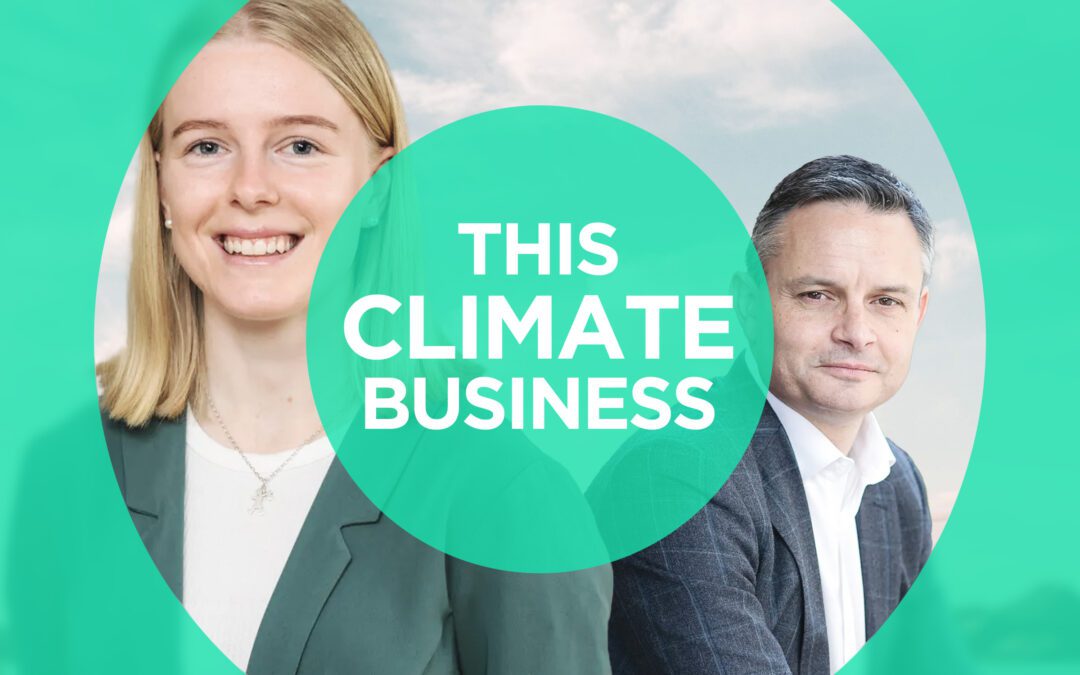 This Climate Business Live! Event Replay – James Shaw, Sophie Handford, Alec Tang